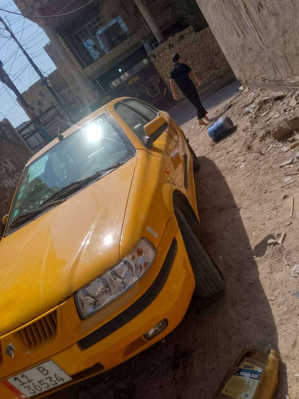 سيارة سمند 2011  سيارة ناطقة كفالة عامة خياساتهة معمرة بيهة فقط ضربة ب الجاملغ الگدام تخم تاير جديد دوشمة جديدة محرك خير من الله سنوية باسمي لحد 2031  هزة جديدة مصفرة هيئة وغرامات السعر 38  المكان بغداد الحسينية غير متواجد ع خاص للتواصل ***********
