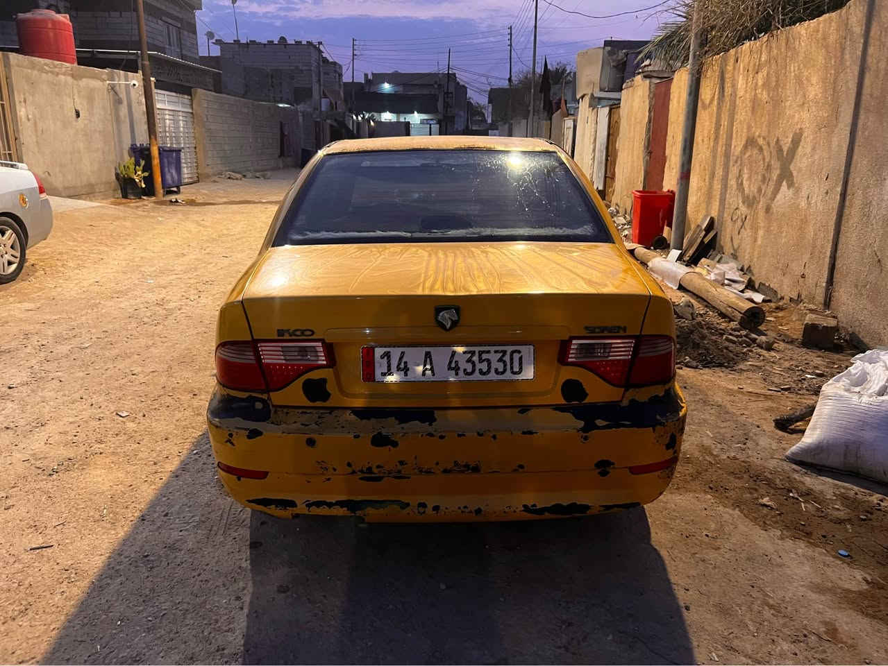 السلام عليكم سمند سورن محور كير ومكينه كورله بيكاتشو 1600 بدايت خيط خفيف كهربائيات ياباني من طول للطول بشرط مودل 2011 رقم نكَليزي مصفره هيئه غرامات شنو يطلع عليها يطيح من سعره باقي تفاصيل خاص *********** البصرة, العراق
