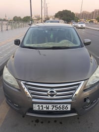 نيسان سنترا موديل16خليجي بيه بنيد مبدل وبارد بلباب وبارد بجاملغ ماشيه ...