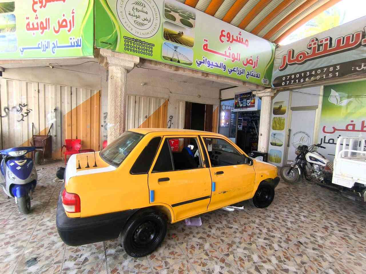 السلام عليكم سايبا للبيع موديل 2012نفخ مكينه وكير نضيفات ضفيره جديده باتري جديد مروحه جديده نجكترات وبلكات كله جديد تخم تواير رقم ذي قار مداور ثاني يوم سياره مال جناي 
السعر(17)- مكانها السماوه قضاء الخضر  -***********-

