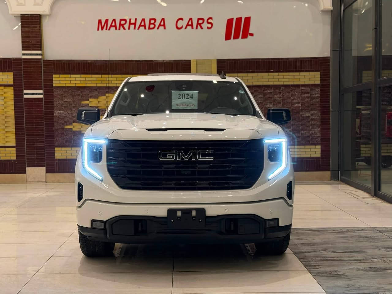 MARHABA CARS ERBIL
——————————
BRAND : GMC SIERRA 
CLASS : ELEVATION
ENGINE : V8 - 5.3L  - 4x4
STATUE : 1 PART PAINT ١ قطعة صبغ
YEAR : 2024
PRICE : 36,500$
COUNTER : 32,000 MILE
IMPORTING : وارد كندى
ADRESS : Erbil , أربيل شارع ١٠٠م صف دائرة گمرگ
FOR IFORMATION CALL US :
MARHABA CARS 
 📞 : ***********
