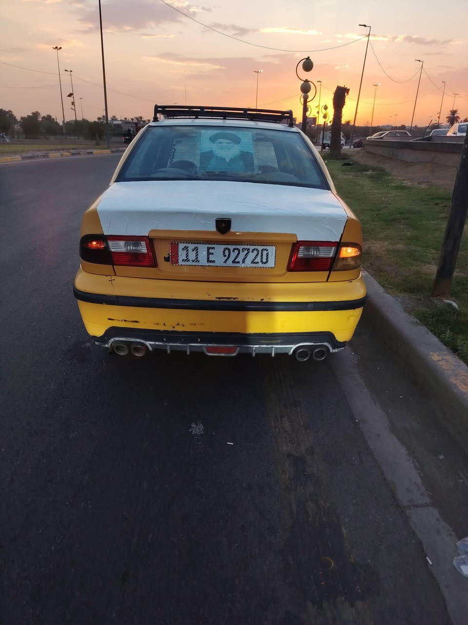 سلام عليكم سمند 12كرستال كلشي شقال مكينه وكير كفاله تخم تاير باتري جديد مكاني بغداد الشعب حي الجزائر قرب محطه سما بقداد *********** السعر  31 بيها مجال 
مبدل جاملق خلفي مال السايق
