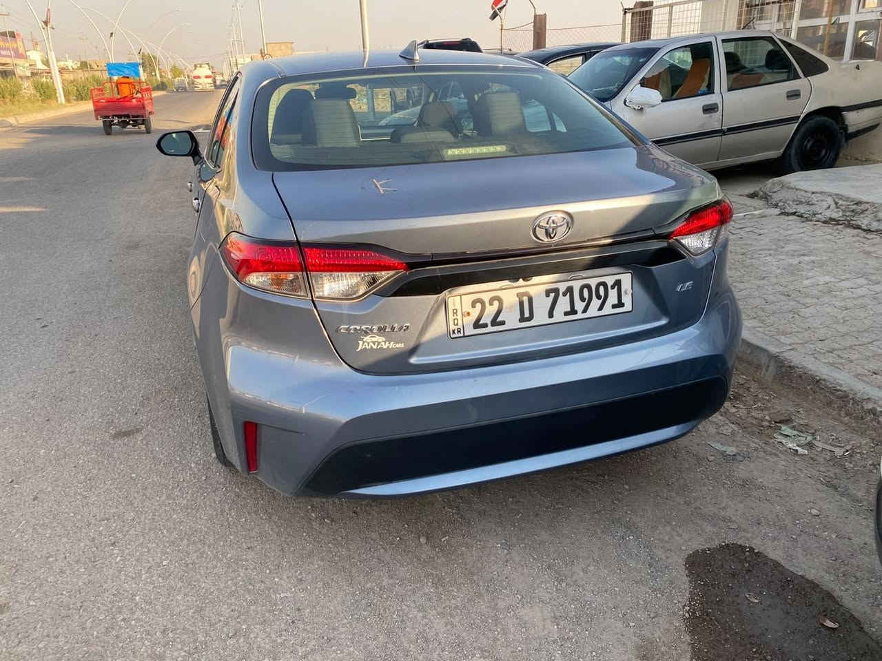سيارة كورلا ٢٠٢١ محرك ١٨٠٠ صبغ فقط بونيد وبارد مكانين دفتر بانزين موجود 
العنوان كركوك قضاء الدبس
*********** كركوك, العراق
