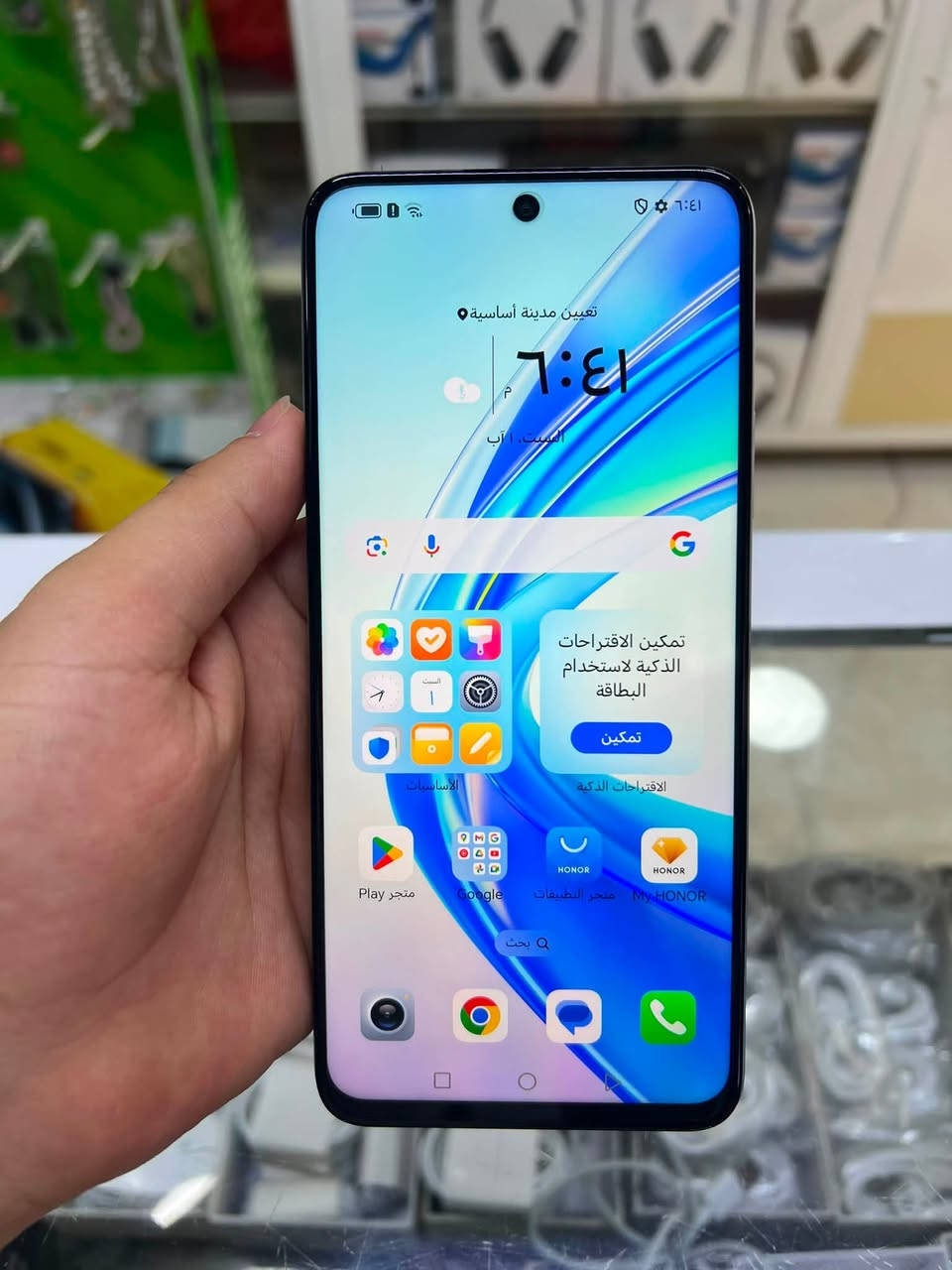السلام عليكم جهاز هنر x7bذاكره256رام12جهاز اخو الجديد شرط شخط واحد مابي لزكه مال الشركه بعدها بي السعر250الف مكاني موصل17تموز***********

