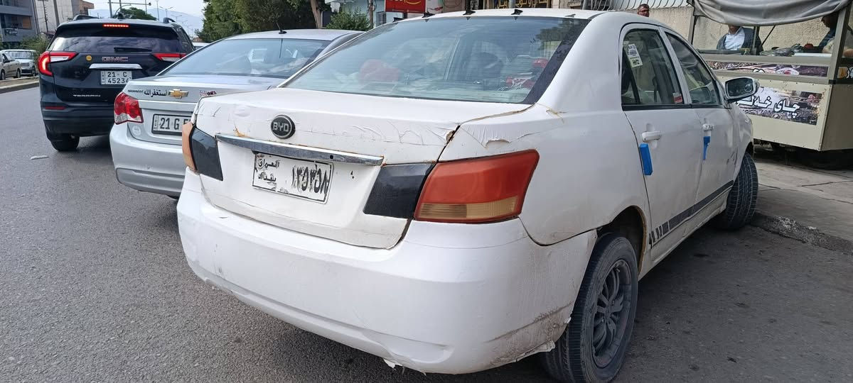 بي واي دي F3 • ٢٠١٣ • حادث بسيط