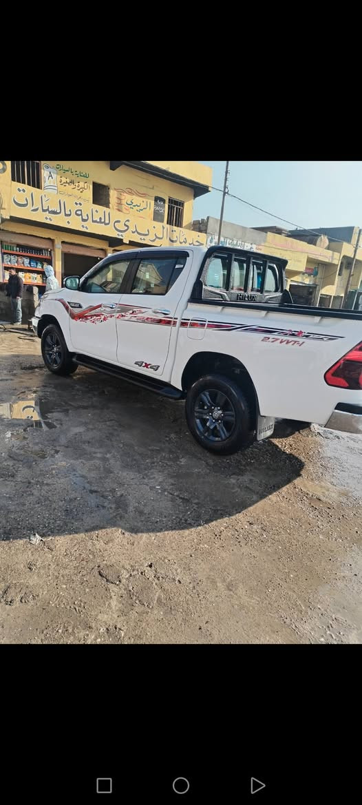 بيكم تويوتا هيالوكس موديل (2024 شريكه ساز) باب اول فول مواصفات گيراتو فور ويل 4×4 .ماشي فقط( 7الف KM ) ورقه وبيها مجال
مري شفط 

*-ابواب بصمه 

*-لايد امامى وخلفي ليد

*- حساسات بي يشتغل اتوماتيك بالظلام

*- بصمه /٢ سوبج بصمه

*- وايرليس شحن 

*- كشنات تبريد

*- تبريد قطعتين

*- شاشه جبير

*- كامرا خلفيه

*- كشانات متحرك غلاف درجه اولى 

سياره مكفول كفال عامه  باقي عل وضع شريكه نضيفه جدا جدا  هز ورقم شمالي اربيل  وسنويه باسمي جديده. كل شرط السياره بعدها بضمان الشركه  .الإتصال على الرقم *********** مكان السياره موصل

بيكم تويوتا هيالوكس موديل (2024 شريكه ساز) باب اول فول مواصفات گيراتو فور ويل 4×4 .ماشي فقط( 7الف KM )السعر340 ورقه وبيها مجال
