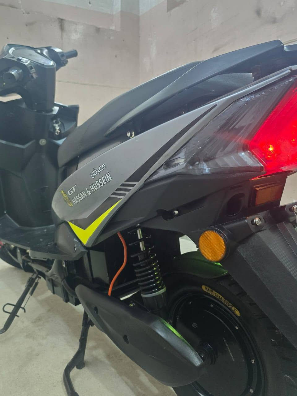دراجة شحن • ٦ بطاريات • حسن وحسين GT