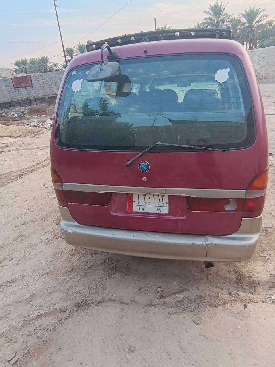 بريجو موديل 96 مكينة. بيها خيط بخار حدادية تخم تاير سيارة جاهزة داخل جديد السعر 43 وبيها مجال بسيط *********** مكاني حلة
