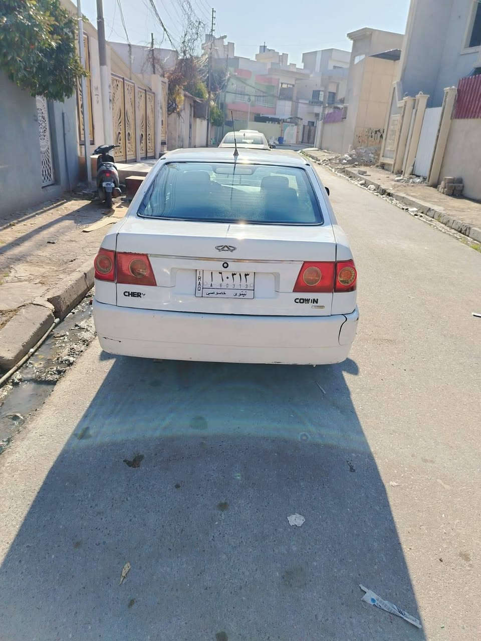 :📢 سيارة شيري كوين للبيع (كير عادي)❄️ التبريد: ثلج وشغال ممتاز.🛠️ حالة البودي: السيارة لا مدعومة، ولا مصبوغة، ولا مقلوبة. (توجد فقط مكانات صبغ مال تحرير/تعديل بسيط).⛽ الوقود: بنزين (كربون موجود بالسيارة).🔑 الأوراق القانونية: صاحبها الشرعي موجود، وشرط التحويل مباشر.⚙️ الحالة العامة: السيارة جاهزة من كلشي ومكفولة.💰 السعر: 28 ورقة (وبيها مجال للشراي).📞 للاستفسار والتواصل:يمكنكم الاتصال أو المراسلة عبر الواتساب على الرقم: ***********

