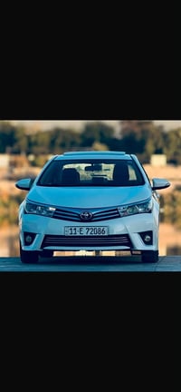 للبيع كورلا ساز خليجي موديل 2015 فول واحد على واحد بصمه فتحه حساس خلفي...