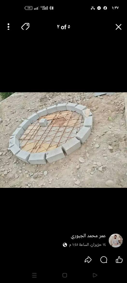 يوجد كادر حفر منهولات دايريه العرض صافي متر ونص والعمق حسب الطلب حفر وبنا وصب كامل بنسب السعار ***********
