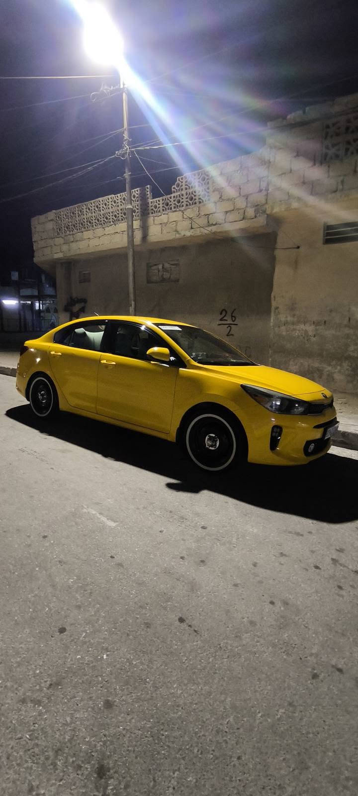 كيا ريو 2019 S
ضررها شبر بلبوند 
وتلكيطات مال تكسي
كير ومحرك بشرط
محرك gdi
كير at
طخم تاير جديد
باتري جديد
منظومة غاز
سعرها 132 وبيها مجال
مكان السيارة موصل الايسر 
الاستفسار
***********
وبي واتساب
