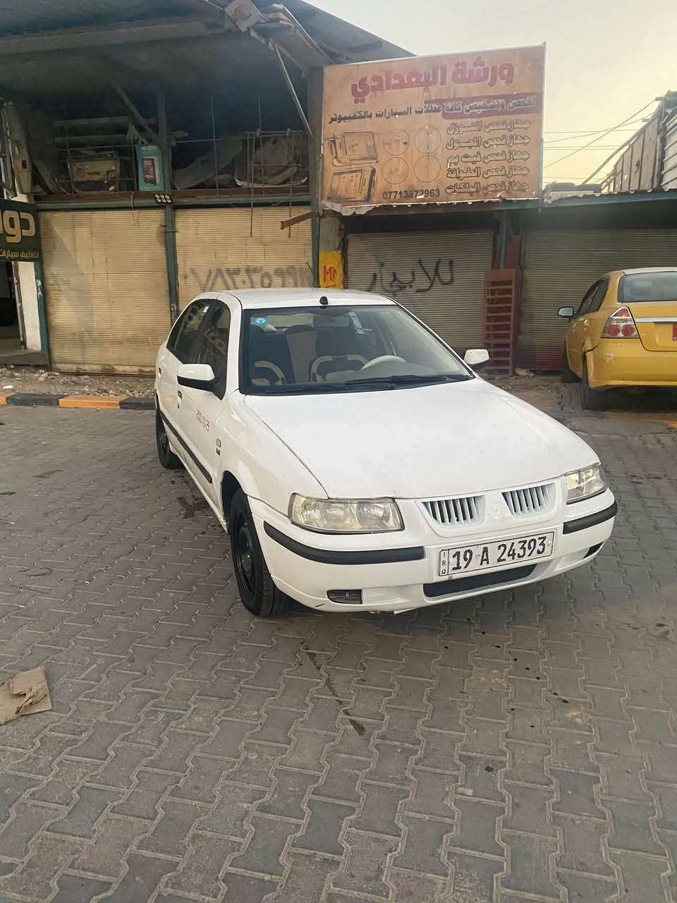 سمند 2010
مكينه جديده 
كير بي صوت 
تبريد ثلج 
حداديه حلوه 
رقم كربلاء
سنويته لل٢٧ 
مكاني نجف 
رقم ***********
