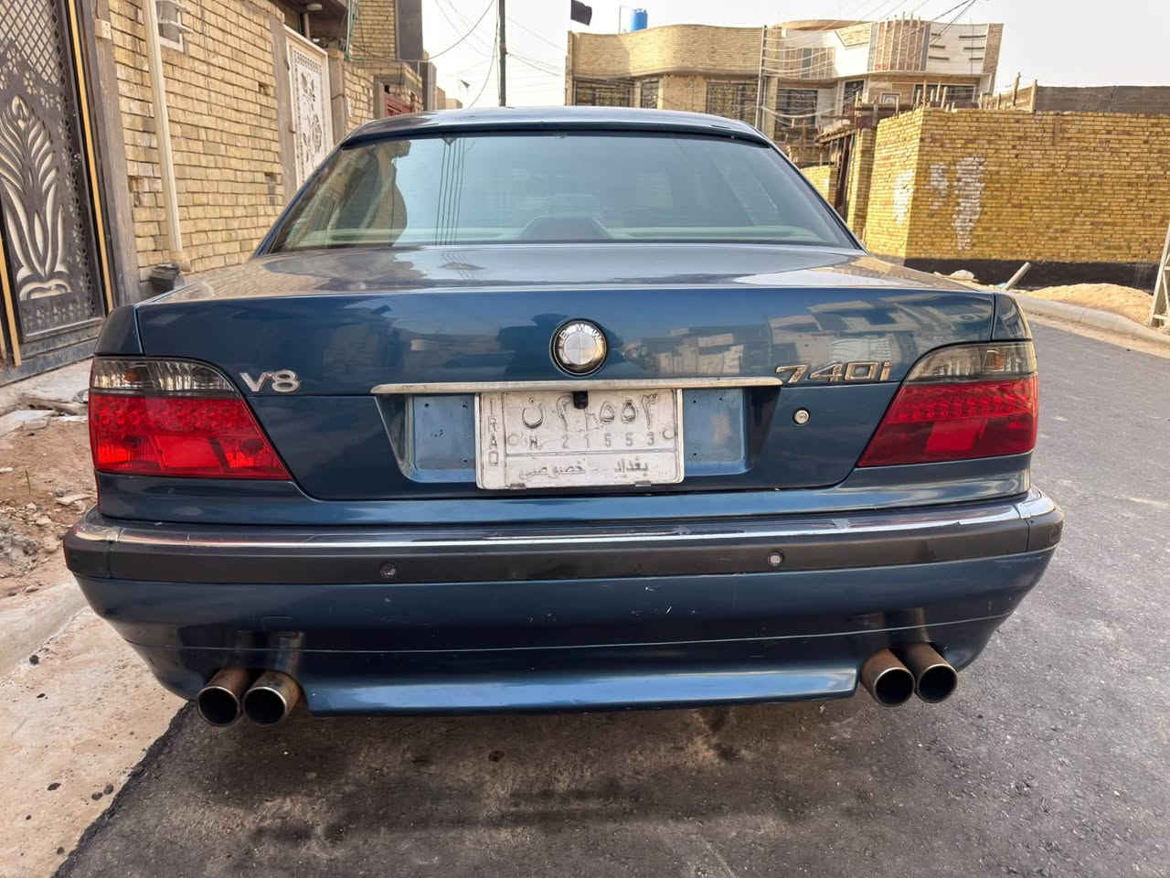 بي ام ٧٤٠ • محدثة ٢٠٠٠ • رقم بغداد
