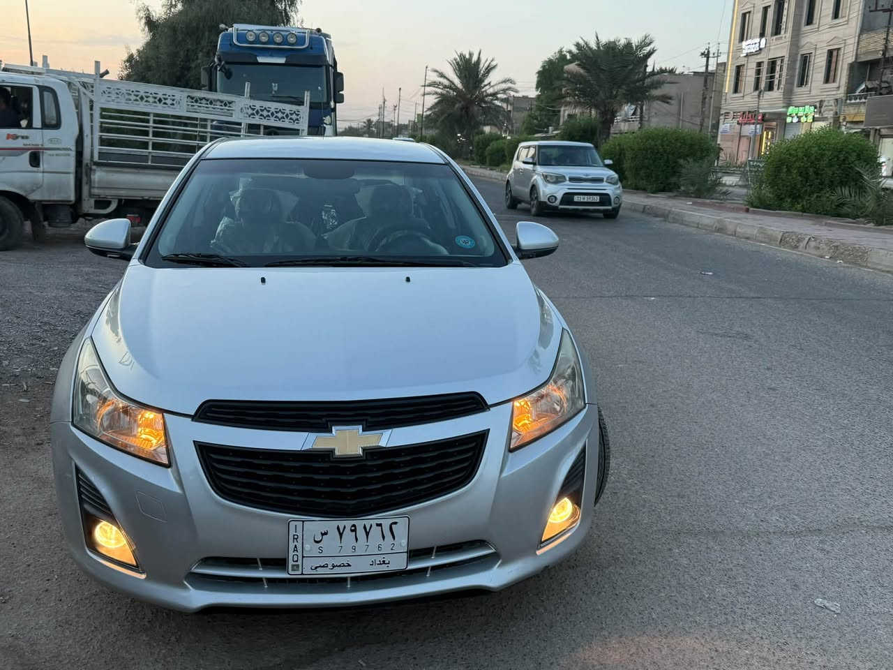 سلام عليكم
شوفر كروز مديل 13خليجي 
محرك 1800
السيارة جديدة ماشي 65كم
السيارة مكفولة من الصبغ 
محرك كير مكفول 
تبريد ثلج ❄️ سويج عدد 2
السيارة على وضع الشركة 
جطة بصمة السبير المقدس منازل هوة والعدة 
ويل كب حجم 17مناقصهااي شي على وضع الشركة 
الي يدور جديد وجناي 
رقم بغداد ومكاني بغداد حي اور 
السعر 78وبيهه مجال 
الاستفسار ***********
