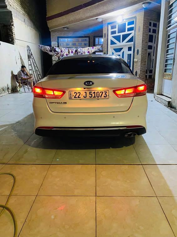 🚘 للبيع كيا أوبتما 2018
▪️ الموديل: 2018
▪️ اللون: أبيض صدفي 🖤
▪️ المحرك: 2400
▪️ الوارد: أمريكي 🇺🇸
▪️ الممشى: 89 الف ميل
▪️ الفئة: FE
▪️ الحادث: بنيد او جاملغ 
▪️ المواصفات:
▫️ رادار جانبي
▫️ كاميرا
▫️ شاشة كبيرة
▫️ تحكم ستيرن
▫️ مواصفات FE
      الرقم شمالي ((أربيل)) باسمي 
      سنويه وهزه جديده لغاية 2031
      (تحويل ثاني يوم )

📍مكان السيارة:بابل. القاسم

💰 السعر: 130 ورقة

📞 للاستفسار: ***********

السيارة موجودة وجاهزة للفحص، والله يرزق المشتري.

