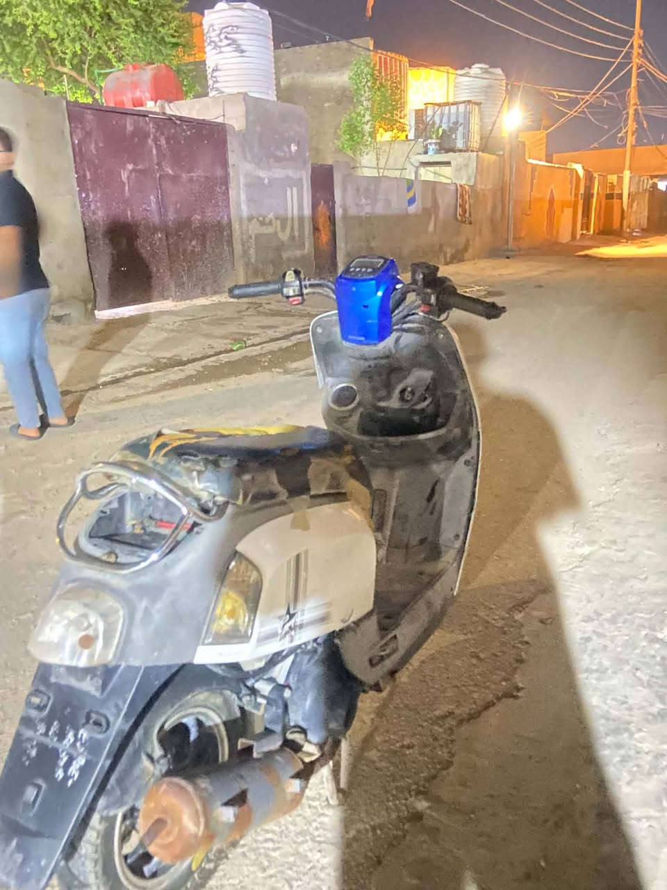 السلام عليكم دراجه بوليس نوزل للبيع عوزها بالبس كفرات السعر 250 وبيها مجال ***********
