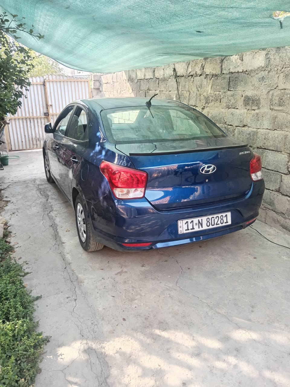 سيارة هونداي رينا 2020✔️
محرك 1400
نظام ڰير عادي وتوماتيك 
أخواني السيارة مكفول من الضرر 
فقط بيها حالوب بسقف 
بيها صبغ بوند وشويه من التكمه الورا أثر بسبب الأشجار 
السعر 85 بيها مجال شراي بيك خير وتدلل
للاستفسار ***********,***********
وترهم مراوس
