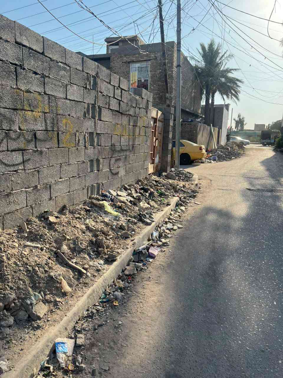 قطعه ارض ركن للبيع في البحث العلمي حي النصر جنس الأرض واقع الحال تبعد عن شارع العام 15 مع الخدمات ماء كهرباء مجاري متر مساحه الارض السعر (47)   115 متر الواجهة س9،30 نزال س12،30  ***********
