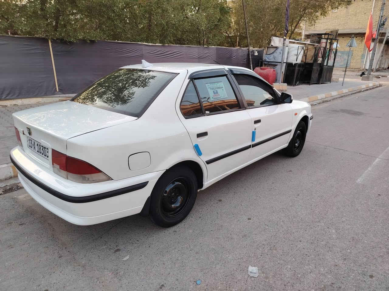 سمند موديل ١١ رقم ميسان بأسمي تحويل مباشر رقم انكليزي سياره مال جناي تخم تاير حداديه جديده سنويه ل٣٠ السعر ٣٧ وبيه مجال العنوان واسط  للتواصل ***********
