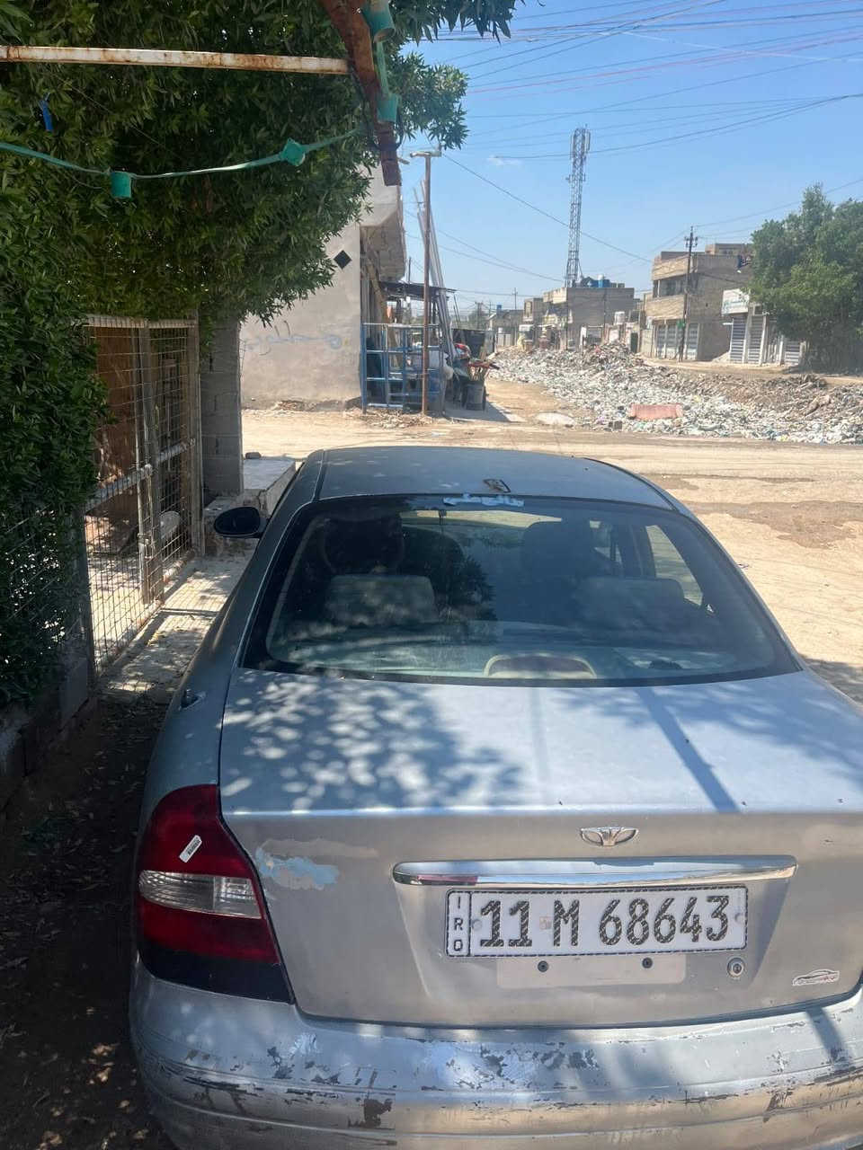نوبرا موديل 2000 ابيع 25 رقم بغداد انجليزي باسمي العنوان مدينه الصدر اللي يحب يتصل على ***********
