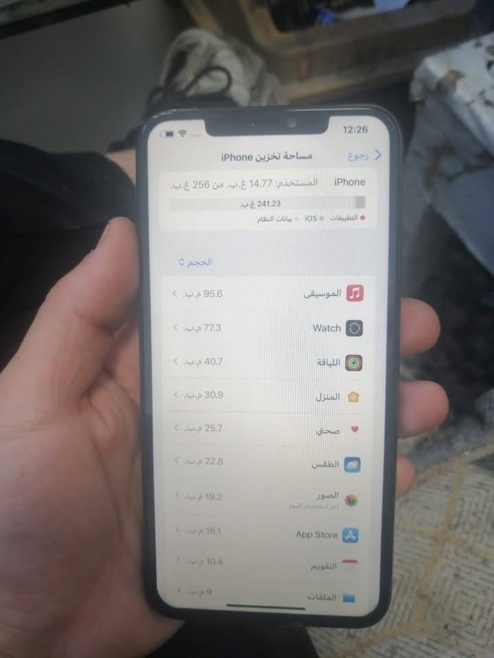 آيفون ١١ برو ماكس • ٢٥٦ • بطارية ٩٤٪