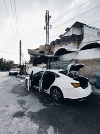 سياره ماليبو بيضاء2022 مواصفات الار اس سياره حادثها صندوق خلفي بارد فق...