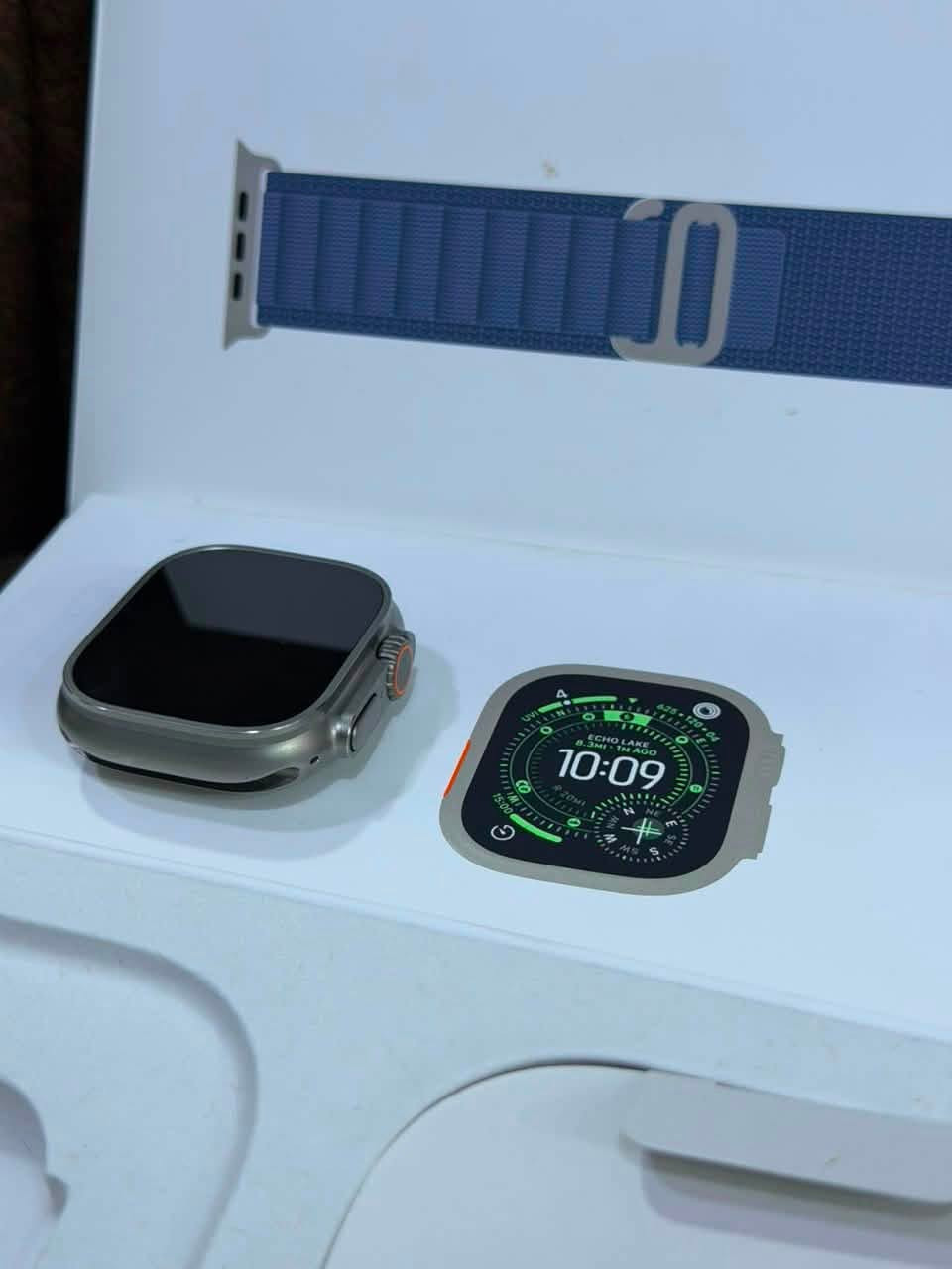 ساعه أبل ⌚️♟️🔥
Titanium  3️⃣ 
اخر اصدار

اللترا  3️⃣ التيتانيوم  الطبيعي
حجم  4️⃣9️⃣  ⛩️
               بطاريه  1️⃣0️⃣0️⃣🔋

            نظافه           1️⃣0️⃣0️⃣💯💯

                 ذاكرة  6️⃣4️⃣  💾👉🔥🔥
مستخدم ايام  👉👉👉
‎مركز سيمو المايسترو دورة شارع الصحه
👉👉***********
اتصال 📞واتس اب /للحجز 
توصيل لكل العراق
تابعني 👉 حتى تشوف كلشي حلو👉👉

