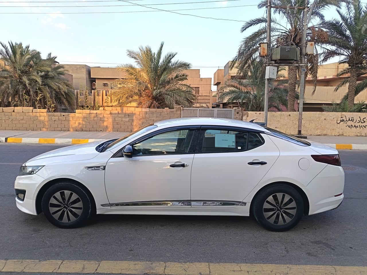 اوبتما 2011 خليجي وارد كوري
مكفوله بدون صبغ بدون تبديل.. بارد بيها مكانين حك شبر.. ماشيه 174 حقيقي.. محرك 2400 دوش المرغوب
رقم أربيل تحويل ثاني يوم

فول مواصفات عدا الفتحه.. بصمات تشغيل مري شفط
اشاير بالمري.. تبريد قطعتين.. تحكم ستيرن جهتين.. كروز سرعه.. شاشه اعطال.. حساسات خلفيه

تبريدها شغال ثلج.. تخم تاير جديد.. صدرها نقصه فقط مشط ستيرن 
السياره تراي عليها نشاط فول 

السعر 105 وبيها مجال
مكان السياره فلوجه
*********** واتساب
***********
