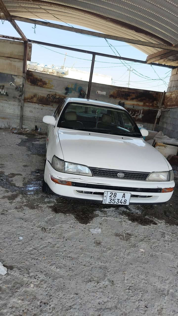 كورلا موديل ٩٣ رقم نجف
السياره جاهزه خير من الله
مكان السياره نجف مشخاب الاستفسار‏‪***********‬‏
السعر ٤٥ وبيه مجال قليل
