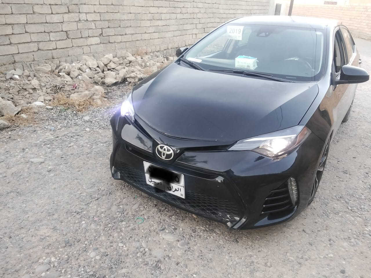 مكلف بلنشر للبيع كورلا موديل 2019
كير محرك صدر تايرات تبريد تدفا كهربائيات شرط 
سياره جاهزة رقم اربيل ضرر 4 قطع ابيع احزام 
رقم الشاصي موجود بالمنشور السعر 115 وبيها مجال 
سياره جاهزة مال جناي الشراي يتصل 
*********** مكاني الزويه
