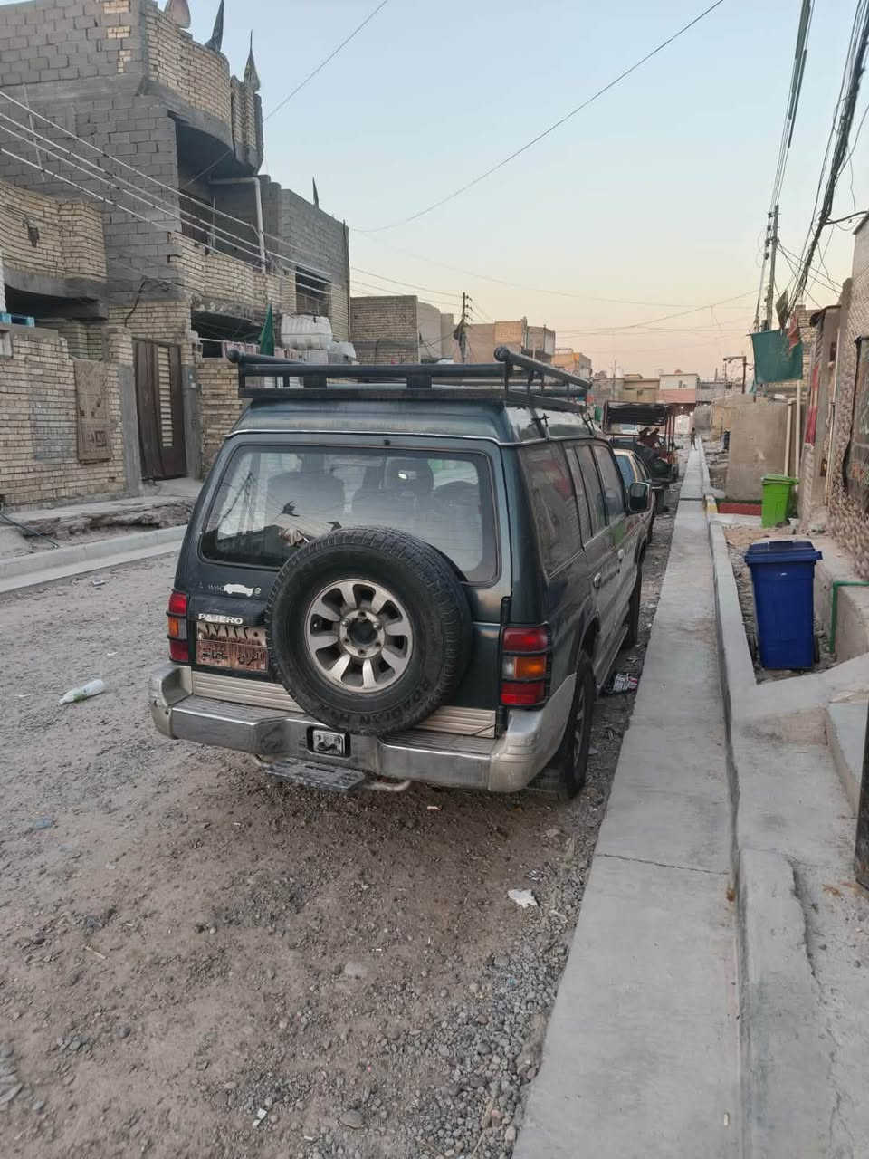 سياره باجيرو موديل ٩٢ رقم سليمانيه وكاله اسويلك مكان بغداد البلديات تقاطع الكهرباء السعر ٣٥رقم ***********مكلف بلنشر
