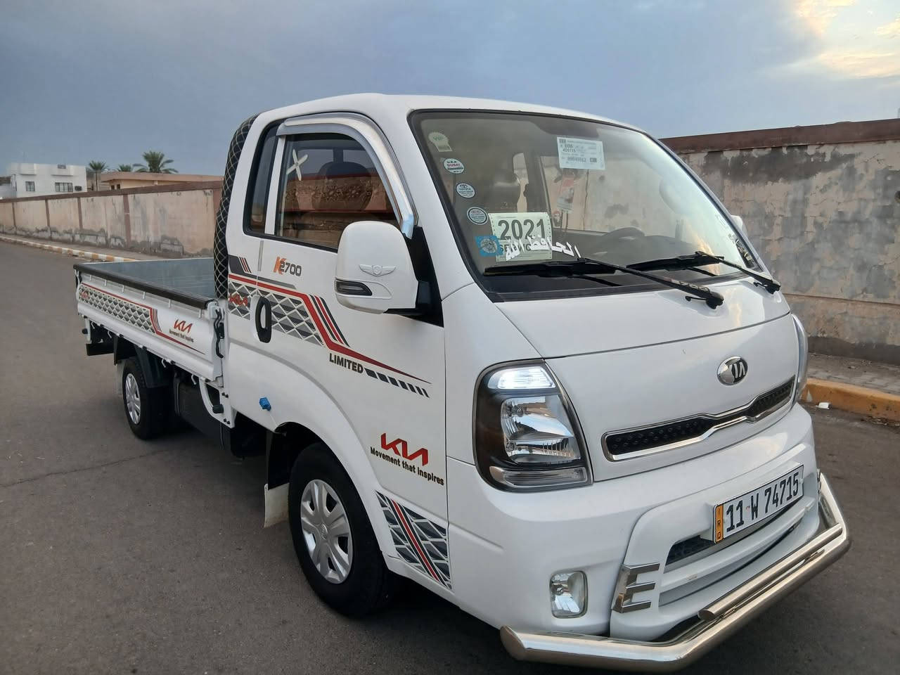 كيه للبيع موديل ٢٠٢١ شكل ٢٢ رقم بغداد أنكليزي مكفوله كفاله عامه سياره جديده وضع شركه ماشايله حمل أبد العنوان بغداد الطارميه الشراي يتصل الهاتف *********** //  ***********
