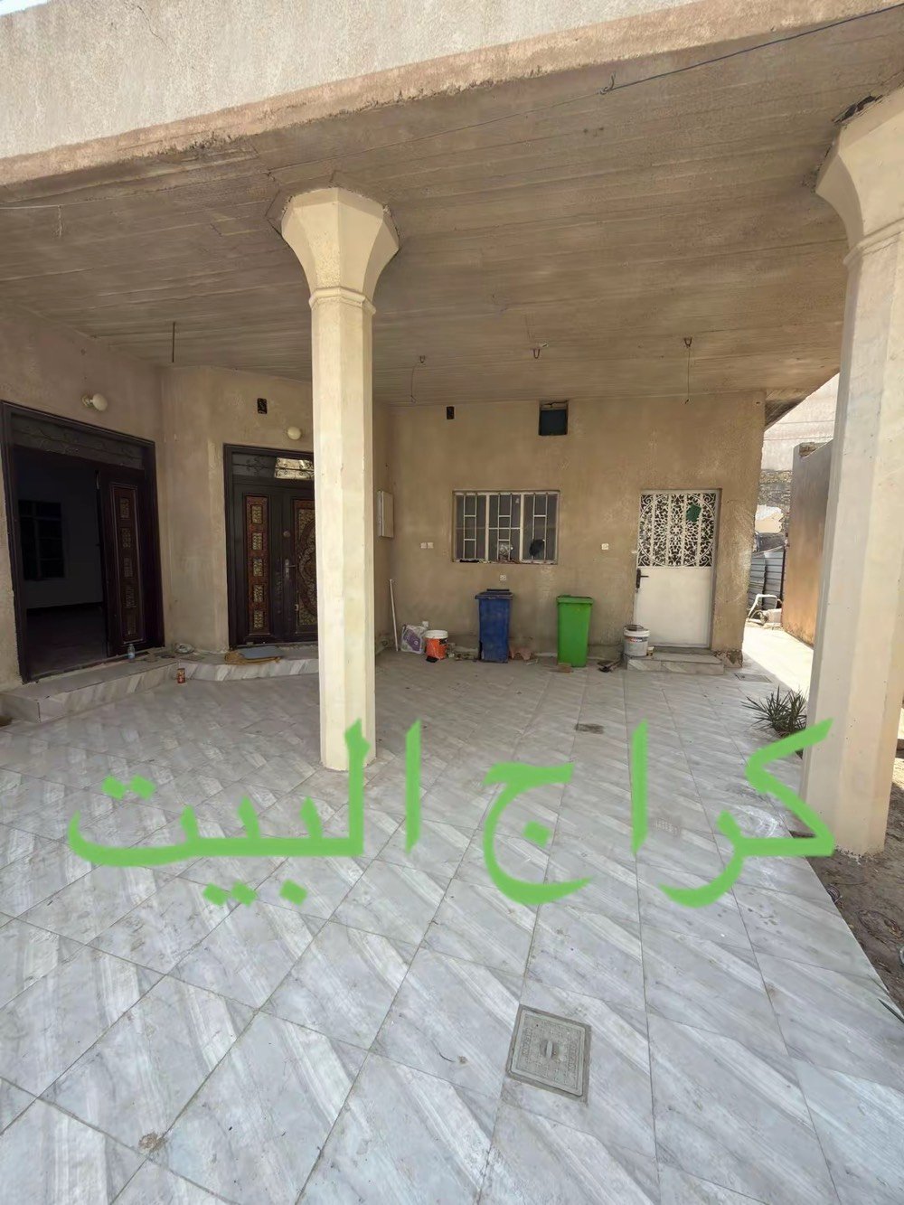 البصرة منطقه العباسية ايجار1400بي مجال