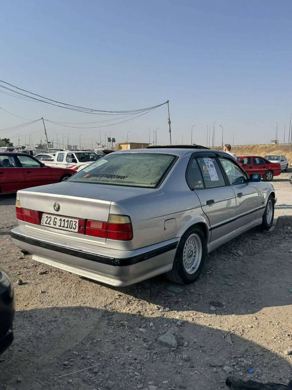 بیئێم مۆدیل1991بۆ فرۆشتن سەیارەکە 520گێر حادی سەیارەکە پێشو پشت کەپسە سبوغ حامە  بۆ جوانی بەبێ لێدرانا سەیارەکە تەبریت لەگەڵ سویج گێرو مەکینەو براوە وەبگەران تەبریت بەشەرت سەیارەکە فول فول موسەفاتە جوار جام کارەبای سلایت دیجیتەڵ کوشن جلد تەبریت سەیارەکە یەک دیناری مەسروف نیە سەیارەکە وکالە بەناوی خۆمانە بەشەرتی تحویلو غەرامە سحری 53مەجالێکی برایانە 170غەرامەی تیایە پاش محمەلە بەدەست دەدەمەوە رقم ***********)(*********** أربيل, العراق
