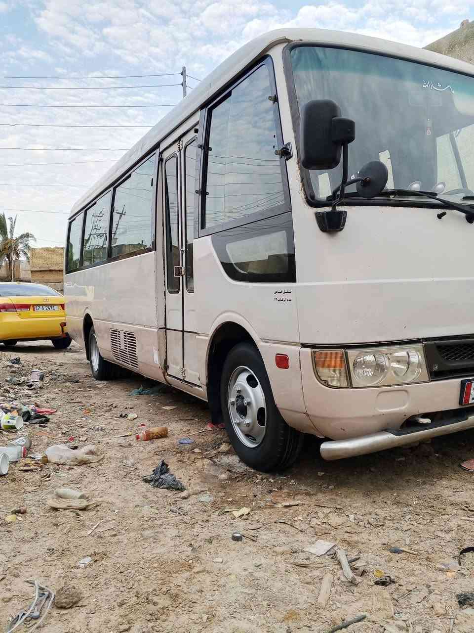السلام عليكم كوستر روزه للبيع موديل 2006 مصفره مكينه وكير واكسن خير من الله سياره باسمي سعر 145 مكاني السماوه الشراي يتصل على الرقم ما اتواجد على الفيس ***********
