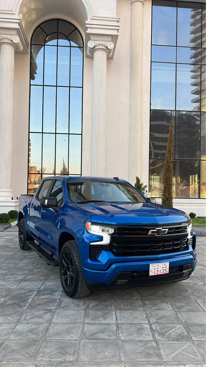 🚘 شفروليه سلفرادو RST 2024

المحرك والدفع

🔥 مكينة 5.3L V8 بقوة 355 حصان
⚙️ گير أوتوماتيك 10 سرعات
🛞 دفع رباعي 4×4

الداخلية والراحة

💺کرسی کهربای
❄️ تحكم بالمناخ
🛻 باب کبیر بودی قصیر

التقنية والترفيه

🖥️ شاشة لمس 13.4 إنچ
📊 شاشة عدادات رقمية 12.3 إنچ
📱 تدعم Apple CarPlay وAndroid Auto
🎵 نظام صوت Bose Premium
📷 كاميرا خلفية HD
🔑 تشغيل عن بُعد

أنظمة الأمان والمساعدة

🅿️ حساسات بارك أمامية وخلفية
🚨 تحذير من الاصطدام الأمامي
🛑 فرملة طوارئ أوتوماتيكية
🛣️ مساعد الحفاظ على المسار
🔆 هاي بيم أوتوماتيكي

الشكل الخارجي

🛞 ويل ألمنيوم
🖤 ستايل رياضي RST

📍 الممشى بس 12 ألف ميل 🔥
✨ نظيفة كلش وممشاها قليل

🔄 أكو تبديل وبدل حسب السيارة

📞 ***********
📞 *********** أربيل, العراق
