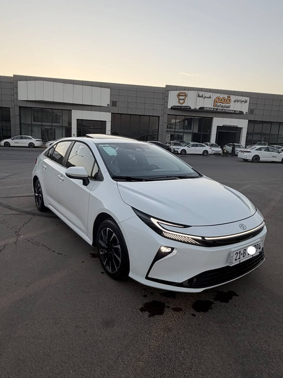 كرولا هايبرد 2026 فول مواصفات 🧿1/1

مرقم جاهز  ماشية 1000 Km 📦

مكان سيارة - سليمانية 

تحويل وكاله ثاني يوم 

 رقم الهاتف -***********📞📱

سعر - ///////  ♦️

ملاحظة - بيها شخطة كلش صغيره بدعاميه

