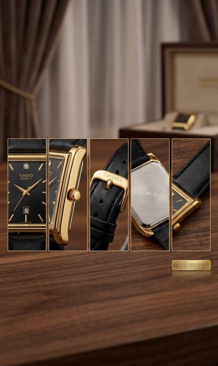 ⌚ ساعة كاسيو (Casio) الملكية🤎 
​التصميم: مستطيل فاخر.
​الجلد: مختوم ومقاوم للتآكل.
​الطلاء: ثابت 100%.
​الماء: مقاومة للماء 💦.
​الجودة: عالية جداً.
​💵 السعر: 20 ألف بس.
🚚 التوصيل: مجاني 💯.

​📥 للطلب: أرسل رسالة فوراً!
واتساب ***********
