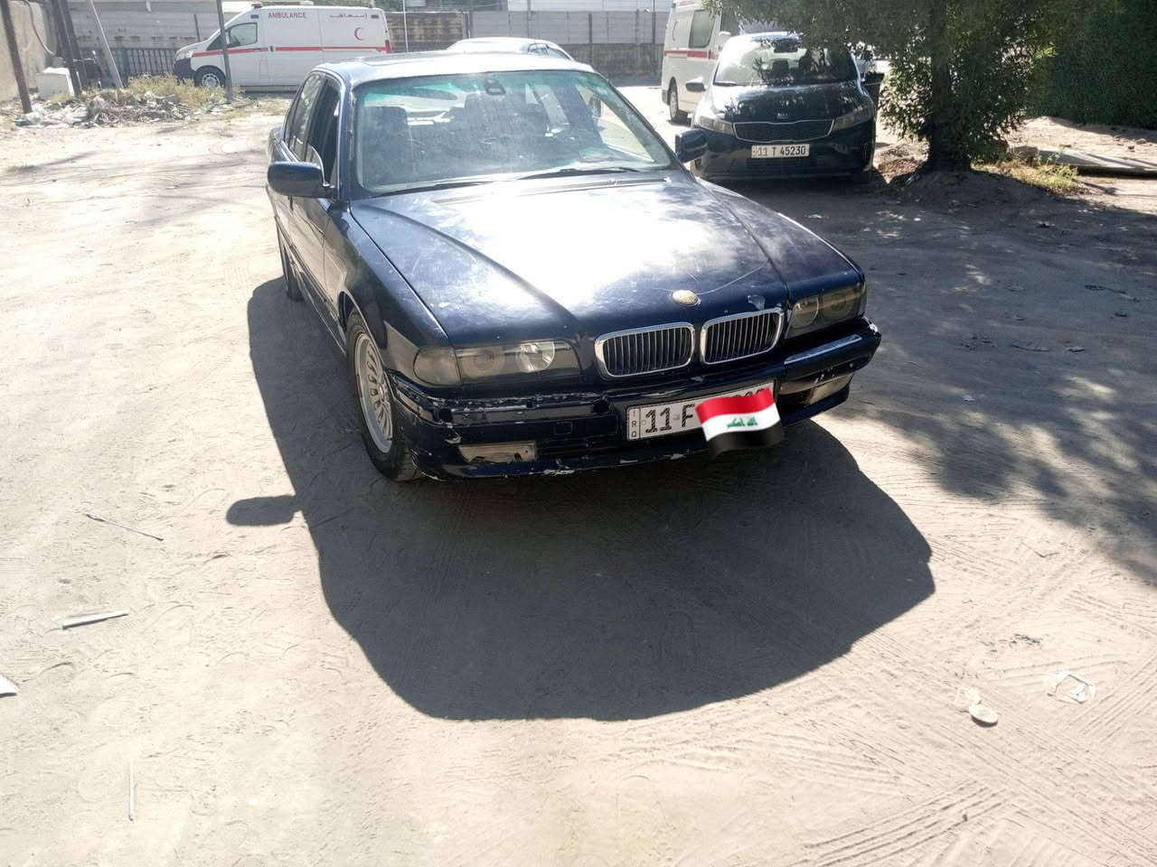 السلام عليكم BMW خفاش     موديل 94 محرك وكير 740 بلادي كير تمساح رقمه بغداد نكليزي بسمي شداله صدر امامي جديد باتري جديد فيت بم جديد تايرات امامي جديد يحتاجله بعض ترتيبات السعر ٤٣وبيهه مجال العنوان بغداد الغزاليه او الشعله رقم الهاتف ***********
