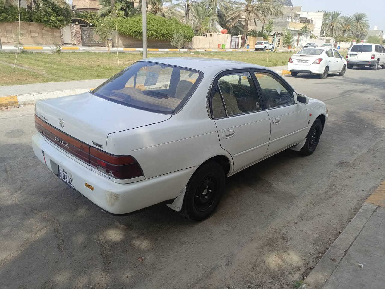السلام عليكم للبيع كورلا محوره موديل 1994
رقمه بغداد دولي سنويه لغايه 2031 وهزه جديده
مكفوله من الصبغ الضربه والخياس كفاله 
محرك وكير وصدر مكفولات تخم تايرات سياره جاهزه
السعر 55 وبيه مجال العنوان واسط نعمانيه 
***********

