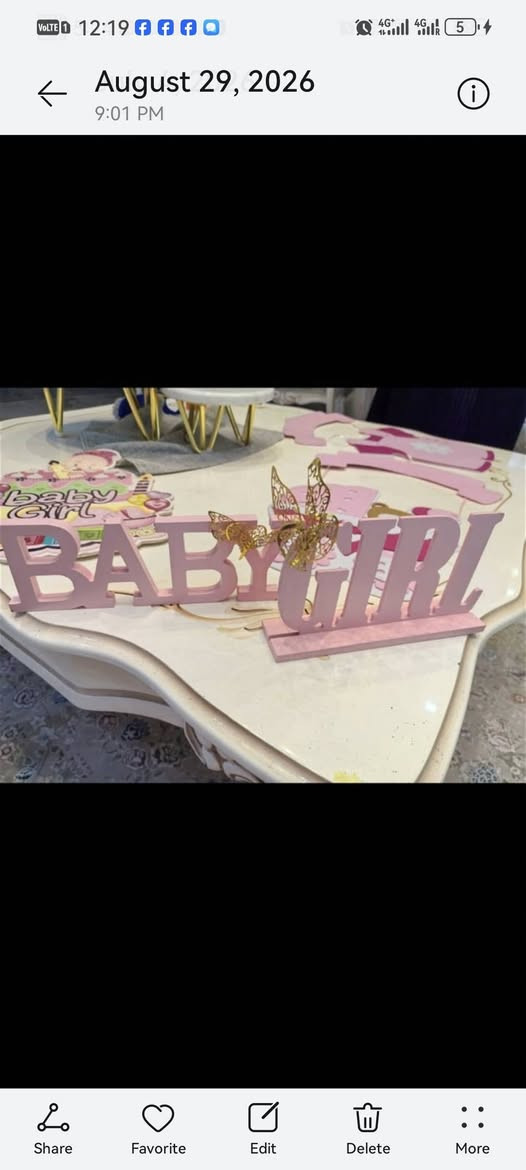 اسواق خشبی ب40الف
قطار ب 10 
لعبه هوكي جديد غير مستعمل ب١٠

بديكور الولادة استاند babyو   girl  
و الصينية التقديم مال دبدوب  و التعاليك و النشرة ب 10
مفرش طفل ماركة Caramel ب١٠
قطعه شحن لتنظيف الخشم ب ٥
مكان غسل حمام الطفل ب5
 بغداد حي الجهاد ***********

عبة خشبية لتقوية الترکز و عضلات الايد حجم کبیر ب10
اسفنج 4 قطع لعب اطفال ب5

نص مكتوب في الصور:
- August 18, 2026 2:05 AM
- August 29, 2026 9:01 PM
- 12:18 August 6, 2026 1:26 AM Al Atiba'a Baghdad Share Favorite Edit Delete More
- July 31, 2026
- 3:37 PM Al Atiba'a, بغداد
- July 31, 2026 3:46 PM Al Atiba'a Baghdad
- VOLTE 1 12:17 July 2, 2026 11:51 PM 4G 4G 5 Share Favorite Edit Delete More
- July 3, 2026 8:59 PM Share Favorite Edit Delete More
- July 3, 2026
- 8:59 PM