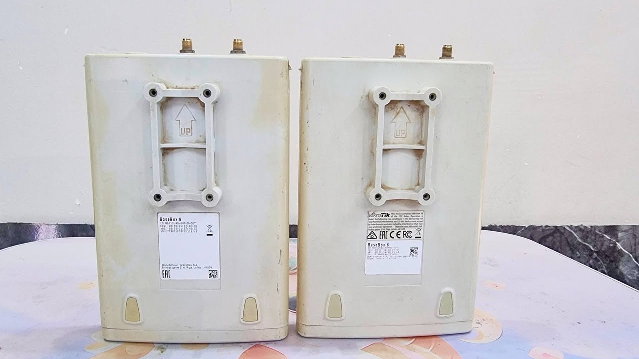 للبيع: أجهزة ميكروتك BaseBox 6 (عدد 2)
النوع: MikroTik BaseBox 6
​الموديل: RB912UAG-6HPnD-OUT
​التردد: 6GHz (أداء ممتاز وبدون تشويش)
​المنفذ: Gigabit Ethernet
​الحالة: مستعملة وشغالة بشرط الفحص.
​الملاحظات: أجهزة خارجية قوية ومخصصة للربط لمسافات بعيدة ونقل سرعات عالية.
​
المكان: [صلاح الدين / تكريت]
التواصل: [***********]
