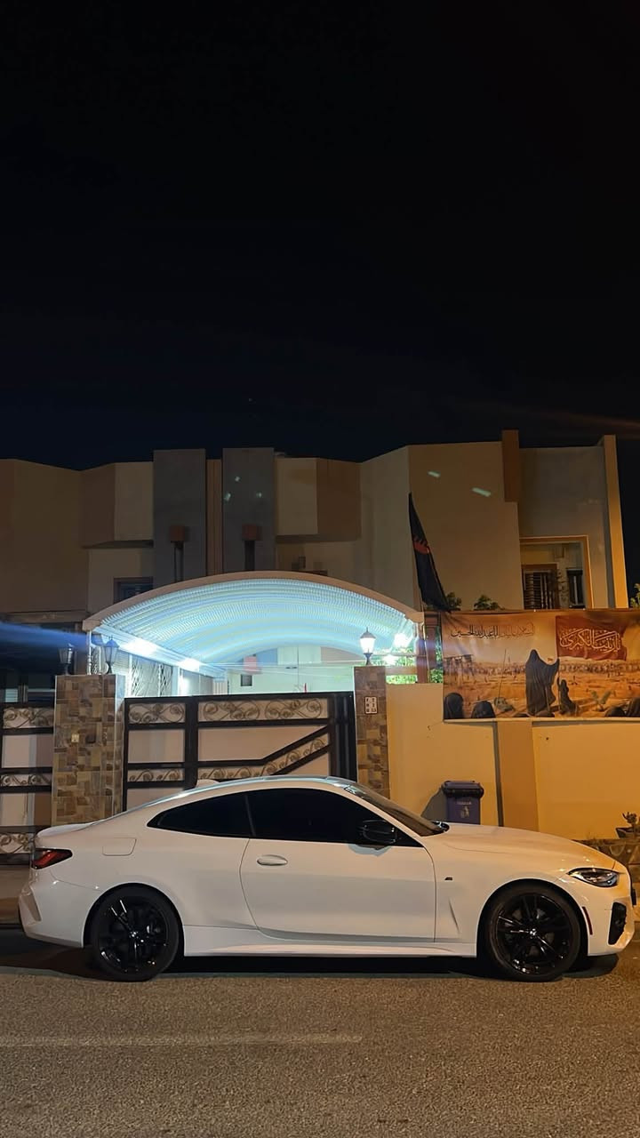 Bmw 430i coupe
2021 ماشيه 44km
داون بايب تفريغ وطلقات ( كل غراضها الاصلية موجودة + العطر الامامي الاصلي)
ايرباك برده حادثها الباب ومن وصلت طلع بيها كلير جاملغ خلف سايق
تدفئة كشنات
مري تعتيم وطوي
داخل احمر
هارمن كاردون سماعات
جاهزة كلش للاخير مابيها اي نقص 
مكان السيارة البصرة 
280 وبيها مجال 
***********
