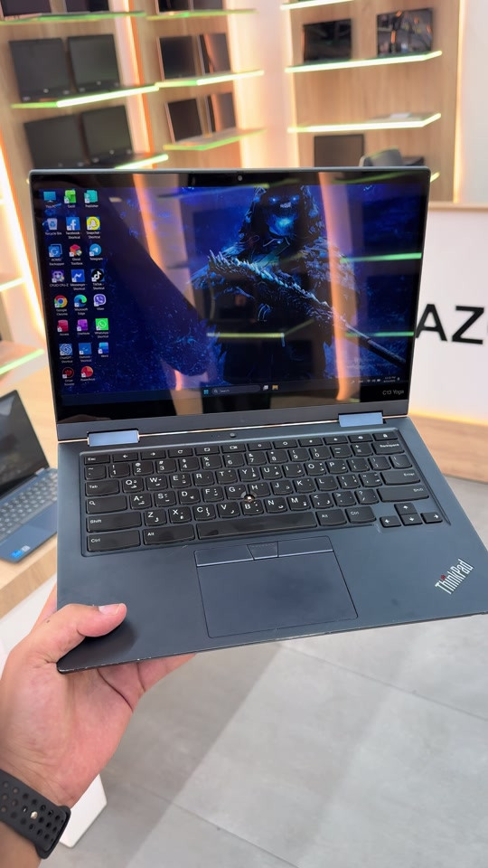 ⁨	⁨ بس ب 350 الف قطعه وحده موجوده ‏Lenovo thinkpad c13 yoga ‏AMD Rayzen 5 c3500  Ram / 8G  ‏Hard /128 ssd m.2  شاشه لمس قلاب 360 درجة +قلم  التوصيل مجانا 🆓  ضمان شهرين صيانه او استبدال في حال وجود اي خلل مصنعي وخدمات مجانية ما بعد البيع / شوفت وير وجميع البرامج⁩ للحجز واتساب ***********
