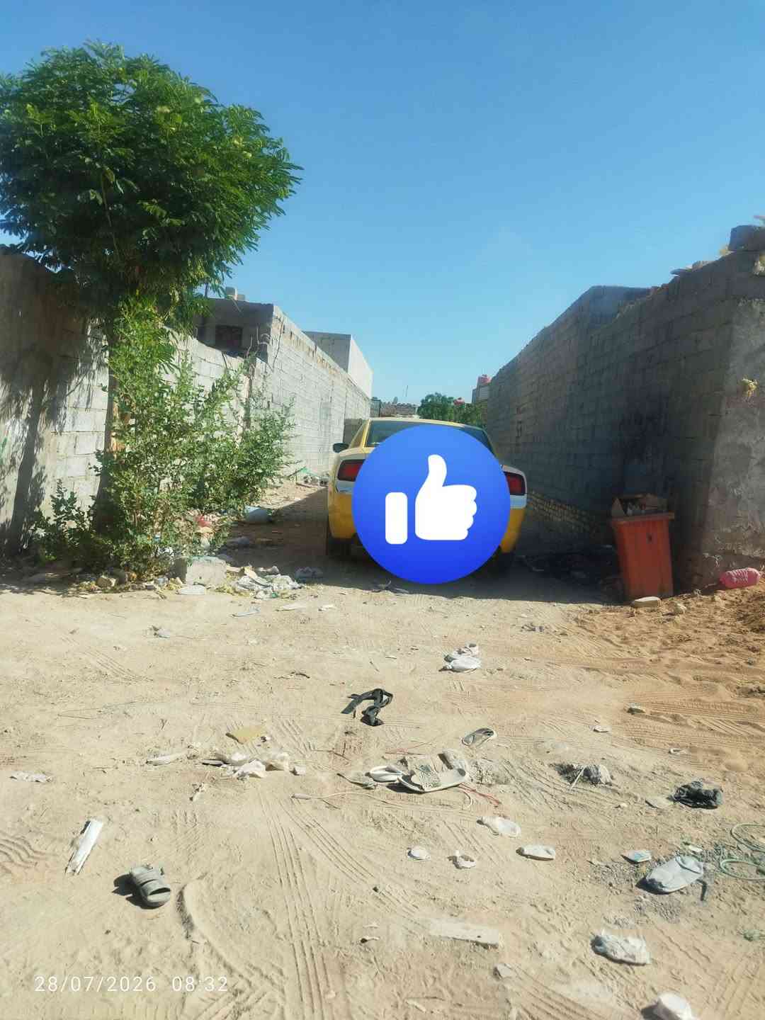 شارع المطار • ١٠٠م • أرض