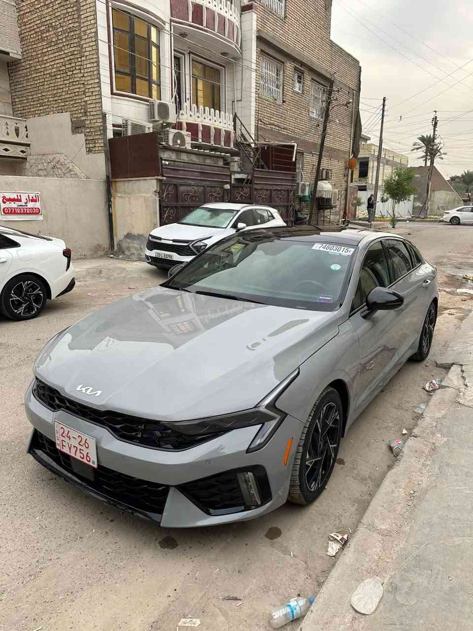كيا k5
Gt_line 2025
حادث جاملغ سايق بارد وتكحيل 
بدون ارباك بدون دواخل ليبل واحد 
بيها ررصعات بارد ممشاها ٤٢ كم 
***********
