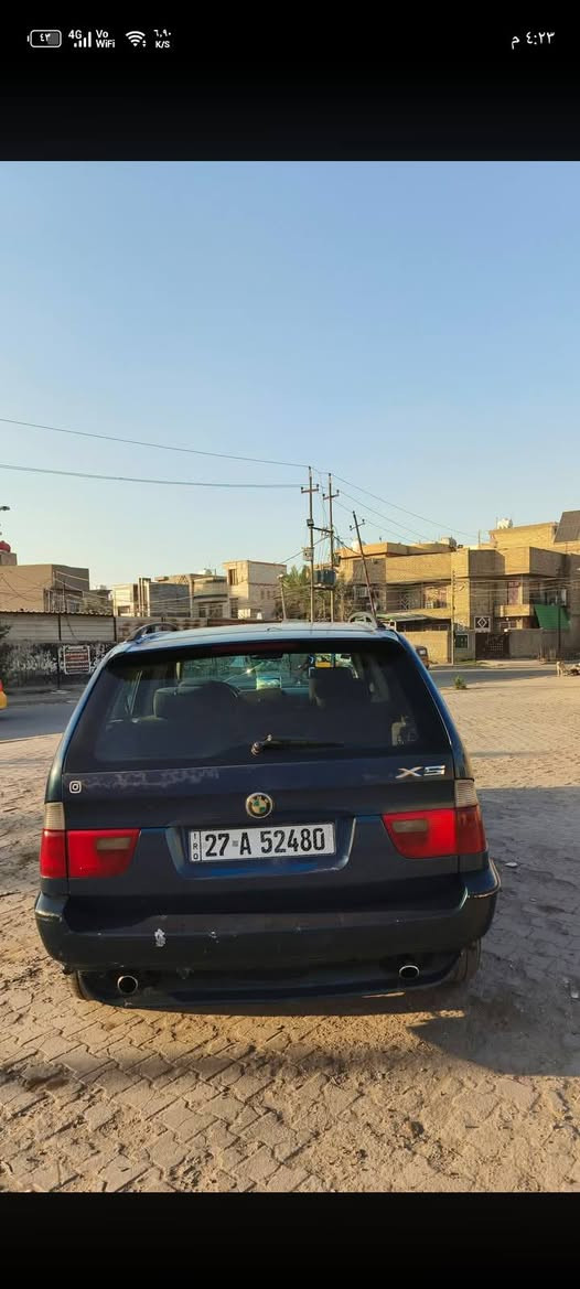 السلام عليكم للبيع BMWX5 موديل 2001 كير جديد مكينة 6 سلندر مسكر دبل فانوس رقم انكليزي بسمي تحويل ثاني يوم
بيع مستعجل 
السعر 53 وبيها مجال 
اللاستفسار ***********
السلام عليكم للبيع BMWX5 موديل 2001 كير جديد مكينة 6 سلندر مسكر دبل فانوس رقم انكليزي بسمي تحويل ثاني يوم
