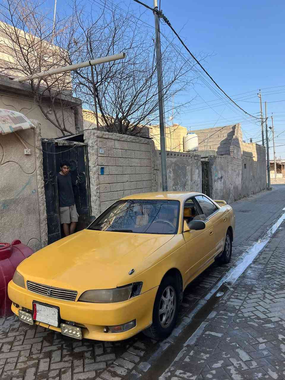 مارك نفخ مديل الفين. مكينه وكير هستوه شادهن المكينه ثاني تبديله دهن مكينه بجيس ونجي. تبريد منضومه كامله كلها جديده. تبريد يخبل.حداديه كلها جديده توب. السياره نصبتها تخبل.يرادلها ترتيب للبطاين البيبان فقط  وسياره حلوه وترايك بغداد. السعر ٤٢ وبيها مجال الشراي اتصال على هاذ الرقم*********** مكانها البصره الحيانيه الطاك

