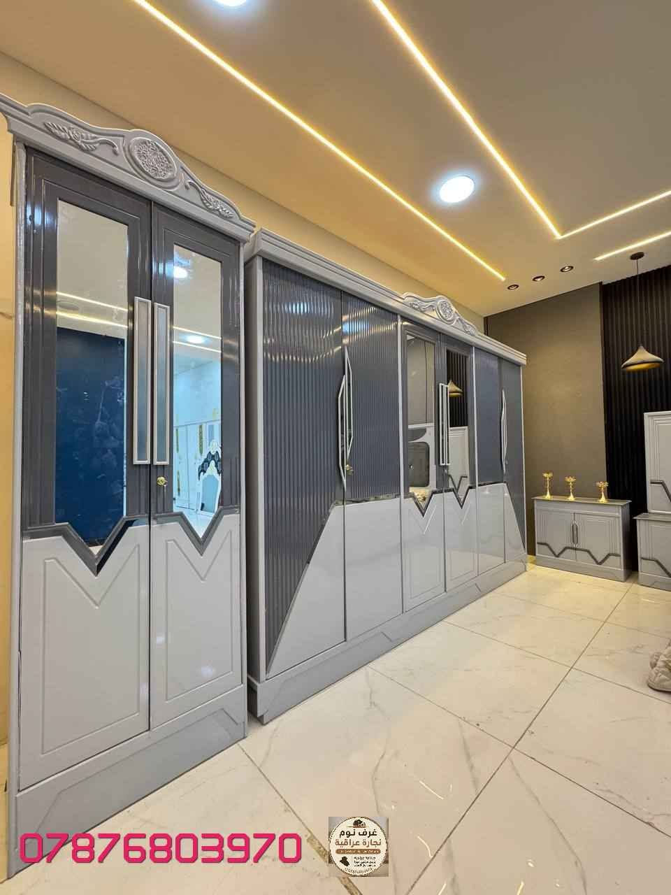 غرف نوم • نجارة عراقية • موديلات متعددة